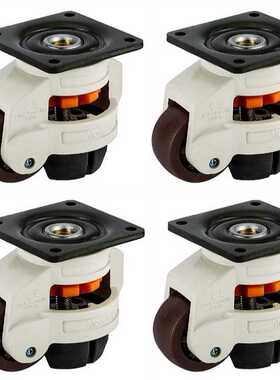 水平调节轮60F80F100F120F150F调节轮福马轮精密设备专用脚轮