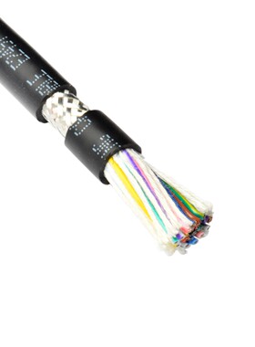 屏蔽线铝箔4加屏织蔽层UL编264-22EAPAWG/7芯信号线