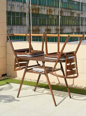 阳台桌椅三件套小户型35705休闲桌两网红桌椅室外可台收纳阳小一