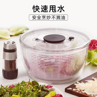 菜机脱水蔬器拉甩水甩沙干家用果蔬沥水菜篮厨房F9575H98洗菜