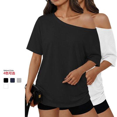 2PACK-Women’s Essential Layering Short-Sleeve Off-Shoulder