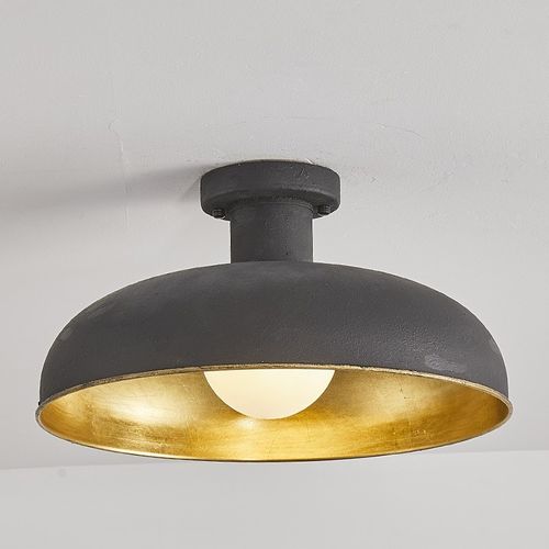 法式中古复古圆形吸顶灯设计师民宿卧室主灯别墅阳台玄关过道灯具