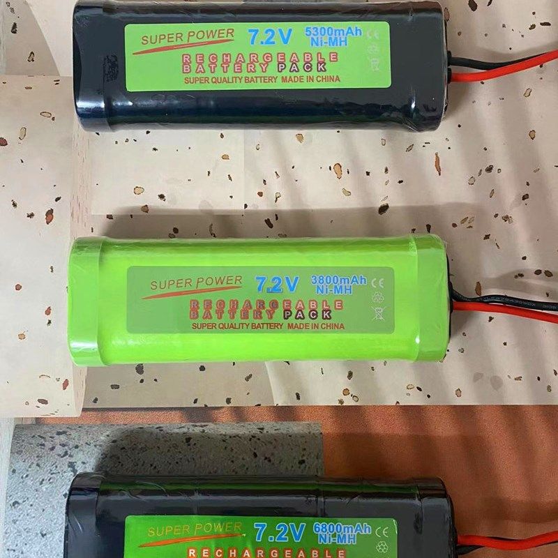 7.2V8.4V9.6V12V遥控车船SC电池越野动力镍氢组大脚车航模田宫车