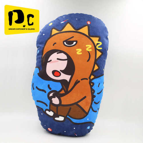 午睡被子靠枕梦毯两用捕毯情侣汽车毯子抱办公室枕岛空调