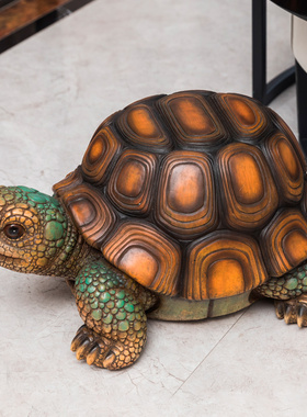 仿真动物凳子创意家用穿鞋凳客厅可爱大象坐凳玄关门口乌龟换鞋凳