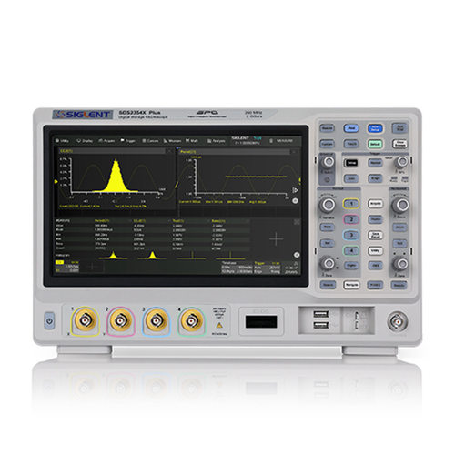 鼎阳SIGLENT SDS2504X Plus四通道500M数字示波器2G采样率触摸屏