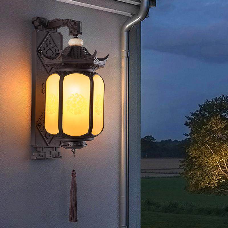 新中式壁灯户外 庭院灯防水古建筑四合院凉亭走廊别墅大门口壁灯,家装灯饰光源,户外壁灯,淘宝优惠券,粉丝福利购,淘宝优惠卷