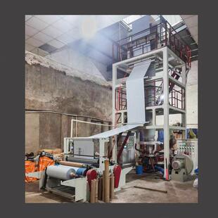 快递袋服装袋高速PE塑料薄膜袋降解高压垃圾袋背心袋超市袋吹膜机