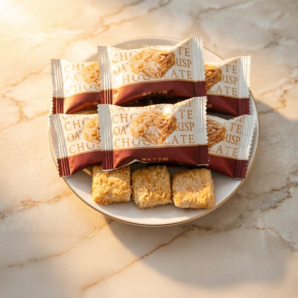 酥脆奶香百搭喜饼燕麦牛奶酥喜糖喜饼燕麦片结婚庆伴手招待喜糖