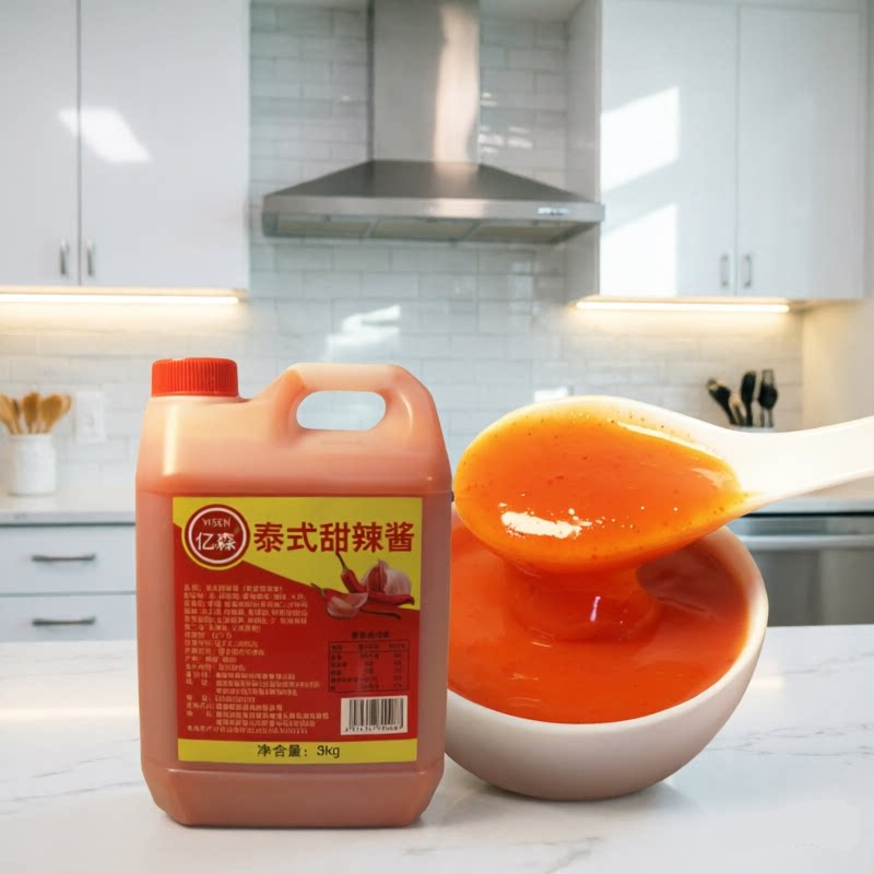 甜辣酱3kg桶装 商用韩式炸鸡酱泰式蘸料 薯条鸡块手抓饼多用酱