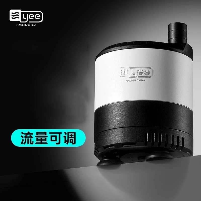 yee鱼缸潜水泵抽水泵小型底吸泵水循环泵鱼粪便换水过滤泵