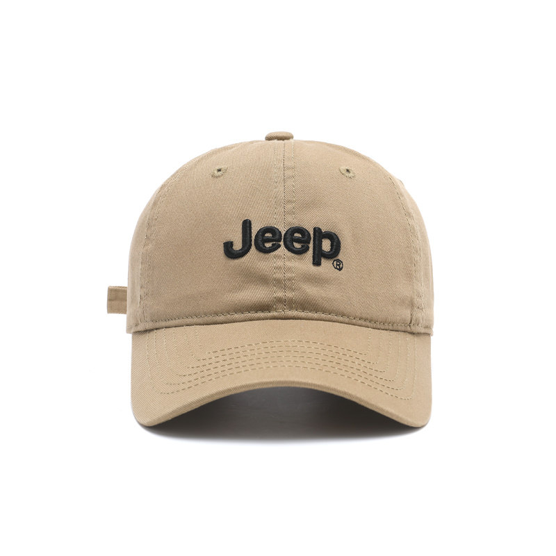 Jeep吉普 品质刺绣户外运动休闲棒球帽街头个性潮搭显脸小鸭舌帽