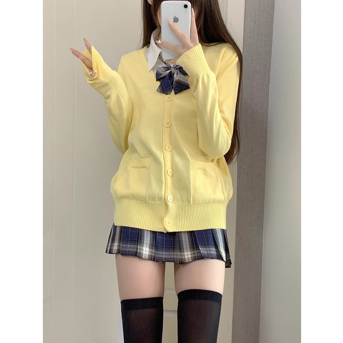 JK制服早秋日系学院风外图片