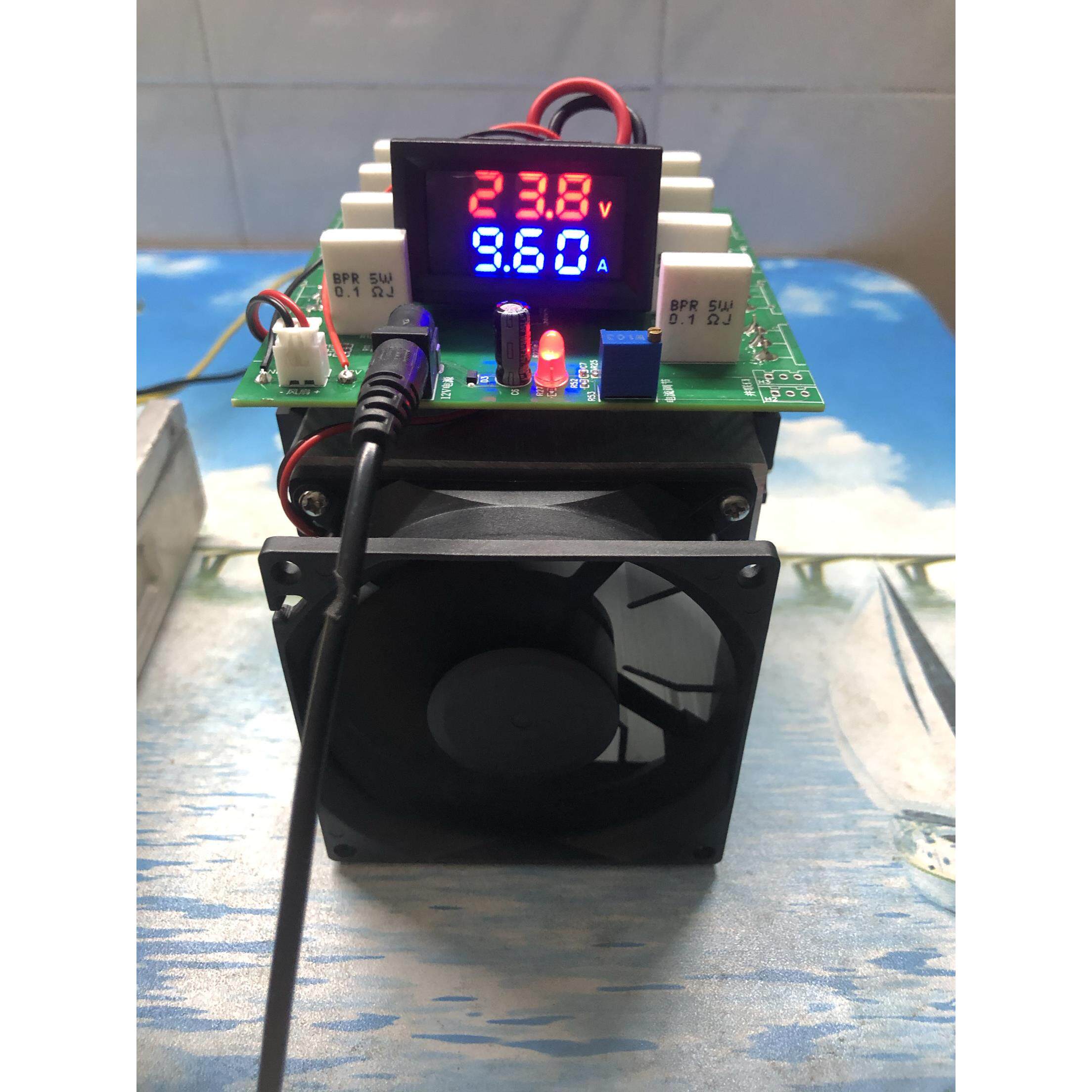 100V/10A直恒流电子负载老化模块400W电池容量测试仪充电器测试仪