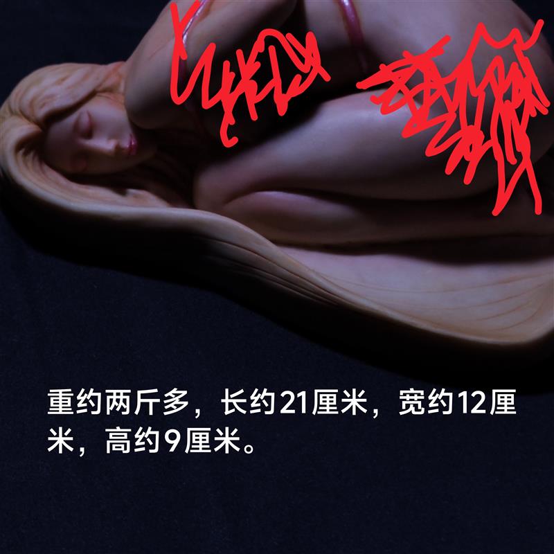 新款原创美女雕塑艺术品家居装饰摆件客厅书房茶几摆件