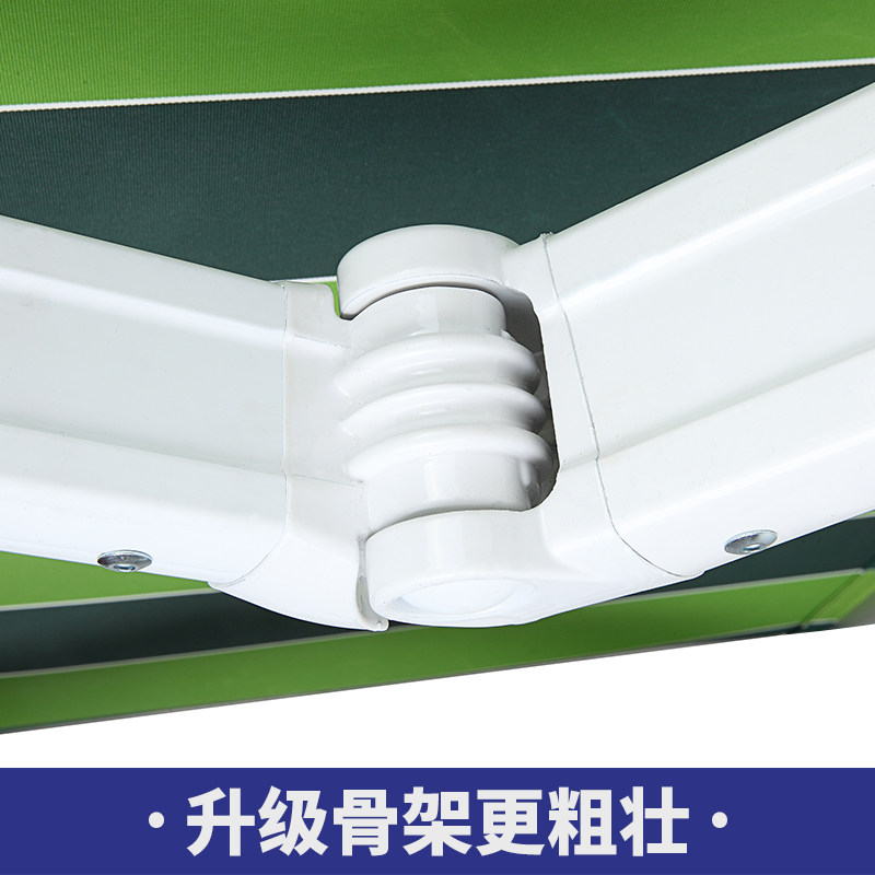户外遮阳棚雨棚折叠伸缩式挡雨蓬阳台雨篷手摇停车棚铝合金遮雨棚