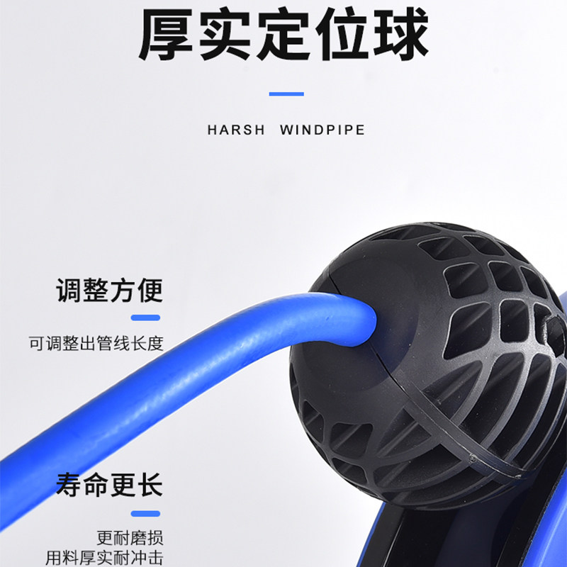 气鼓自动伸缩卷管器PU夹纱包纱管8/10/12气动气管回收器汽车美容