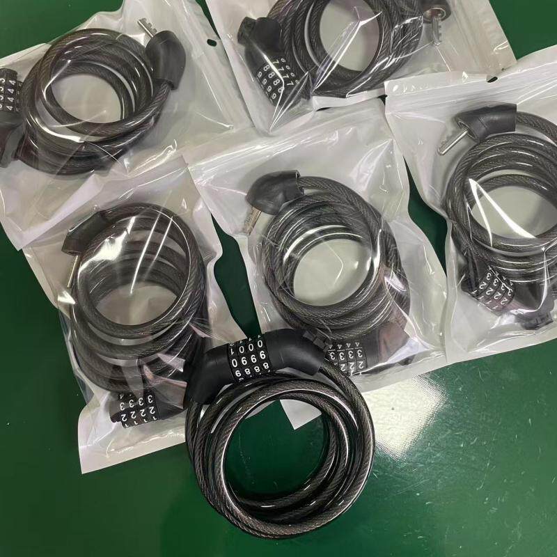 60把一箱价格 包邮到店 高档自行车密码锁 无味环保 品质保障