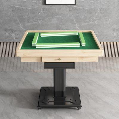 可移动折叠麻将桌餐桌一体两用小户型手搓棋牌桌家用多功能扑克桌