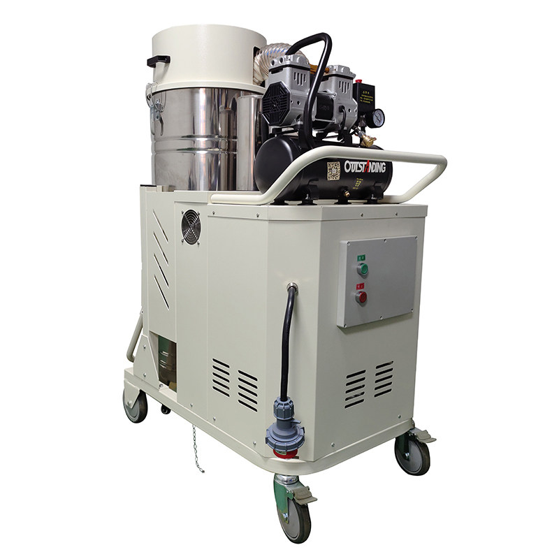 380V大型脉冲清灰工业用吸尘器7.5KW强力大功率工厂车间粉尘铁屑