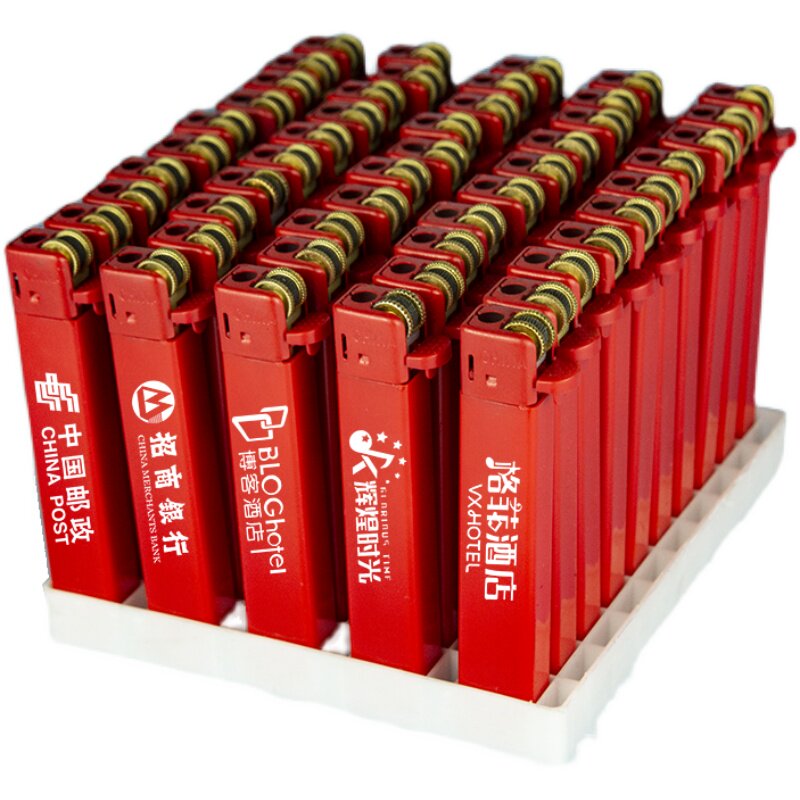 砂轮火机一次性老式齿轮滑轮火机砂轮式明火定制订做印字家商用