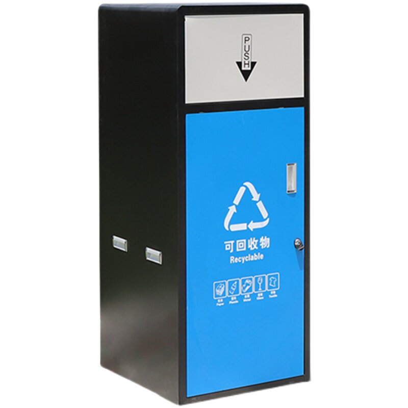 大型垃圾箱240L带盖户外不锈钢小区物业分类亭大号容量环卫垃圾桶