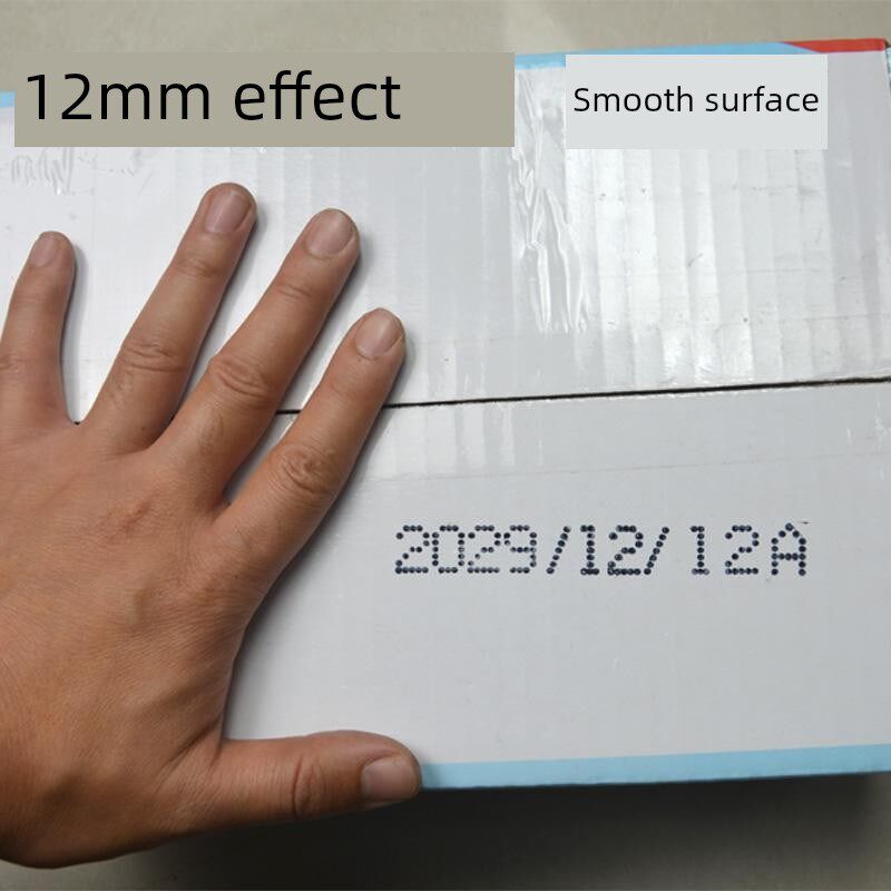 陈百万手动大号打码机年月日打印塑料包装快干不掉色大字体打码器