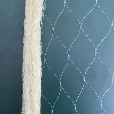 鱼塘防鸟网大网孔的网青蛙天网泥鳅锦鲤养殖场防大鸟用网四公分网