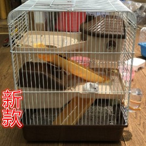 全国包邮仓鼠笼子小宠物松鼠金丝熊豪华别墅双三层超大号用品房屋