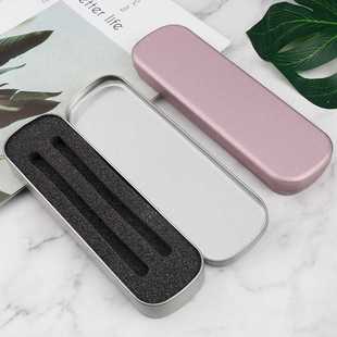 马口铁盒 大文具盒 铁盒 礼品金属包装盒 钢笔收纳盒海绵内衬刻字