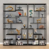 现代轻奢艺术摆件大全客厅书房电视柜办公室桌面装 饰品树脂工艺品