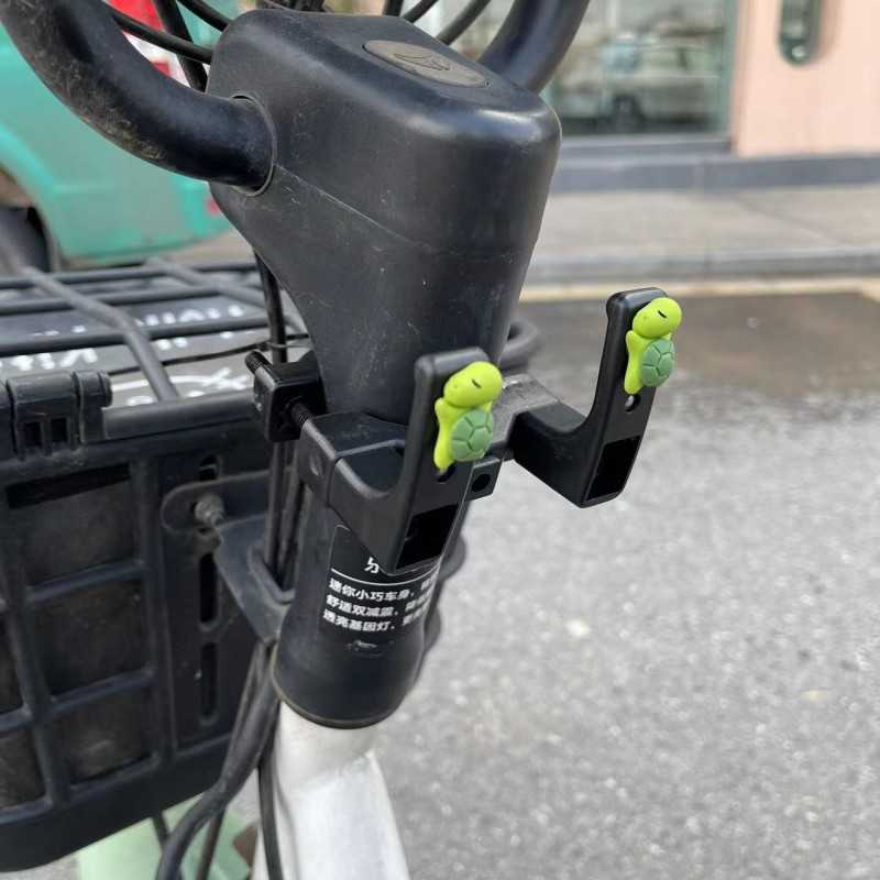 双头电动车挂钩锁扣免打开助力电瓶滑板摩托单车自行车挂物钩神器