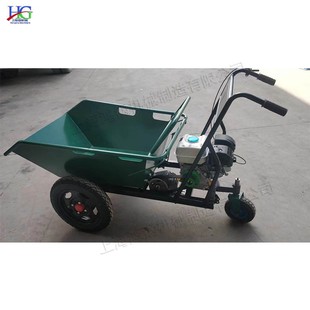 建筑车工程沙子石子搬运车园小型837手扶搬运翻斗林农用运土机