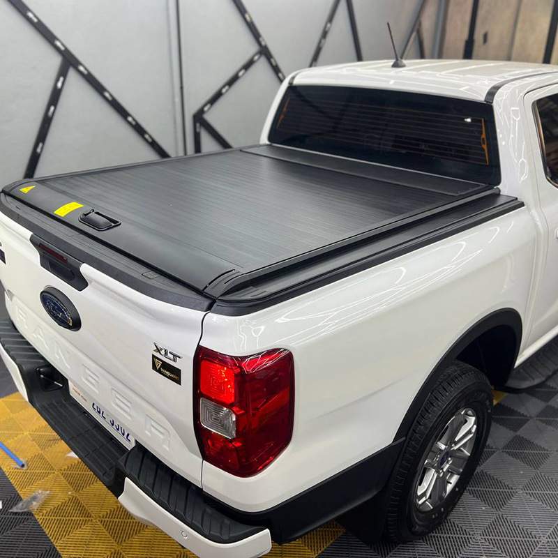 For Ranger xlt xl T9 Hilux revo dmax triton navara皮卡卷帘盖