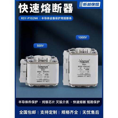 快速保险丝Rsy/Rs4 315A400A500A600A800A-P102Nk半导体设备保护