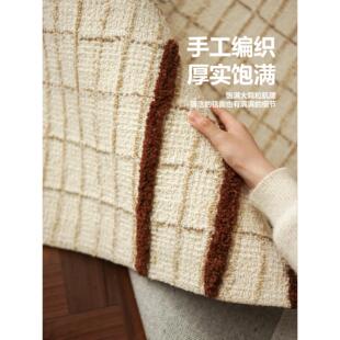 木质房间 风吹麦浪地毯系列卧室客厅地垫床头毯入口全新可及豪华