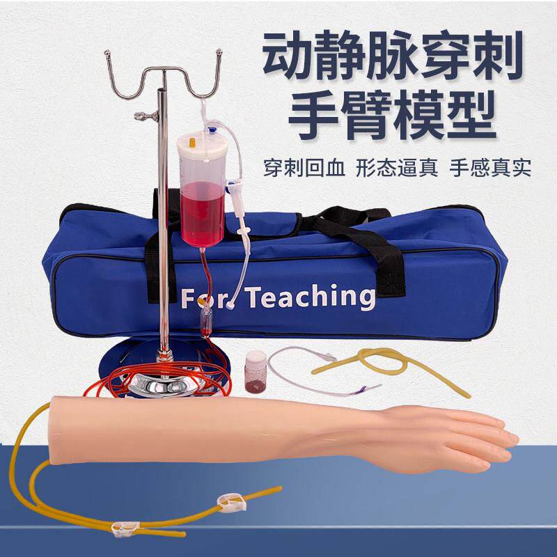 全功能动静脉输液穿刺及肌肉注射手臂模型三角肌静脉训练打针模型