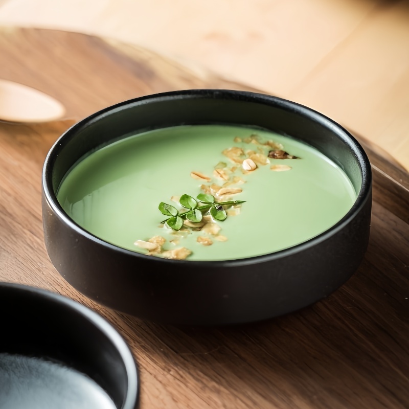 食品级釉下彩陶瓷小碗4.5英寸