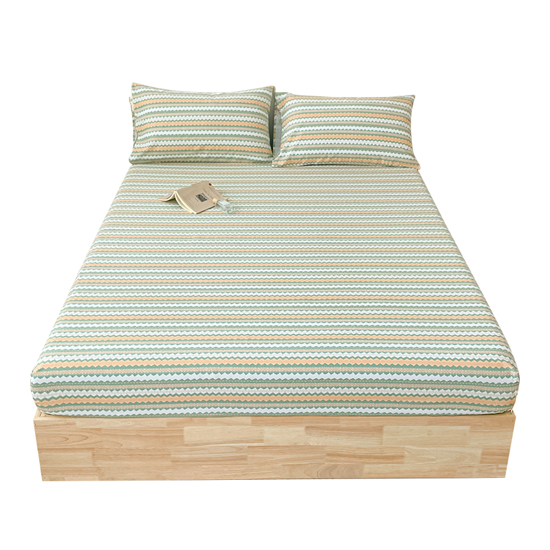 极速全棉加厚e磨毛床笠单件100纯棉床罩防尘保护套全包防滑床单人