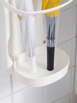 极速Rak Penyimpanan Payung Pizntu Dinding Gantung Rak Pembua