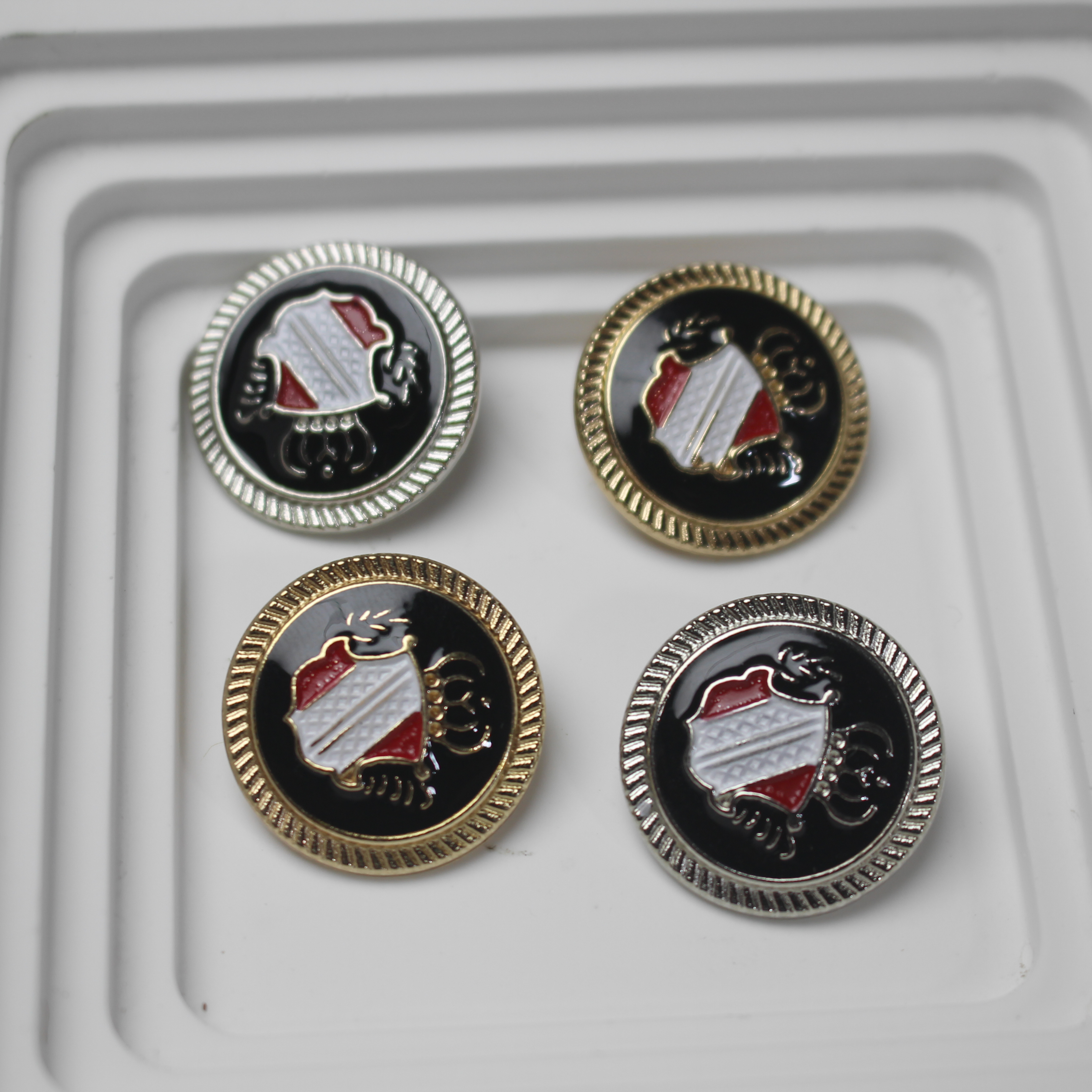 金属纽扣学院制服西装外套英伦风装饰扣复古大衣毛衣开衫百搭扣子