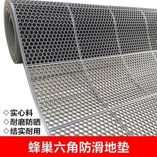 浴室镂空防滑地垫塑料网格家用垫子卫生间熟胶洗澡间橡胶牛筋地垫