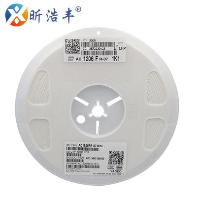 贴片电阻1206 ±1% 1.1K丝印1101库存现货1/4W 1206 10R~1M全系列