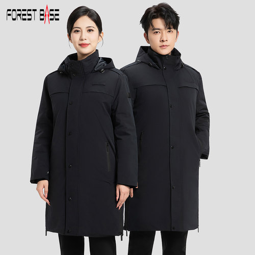 通勤棉服安保执勤大衣