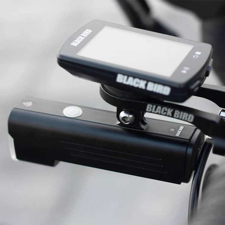 黑鸟1200流明防水自行车前灯高亮度强光手电夜骑灯公路车骑行装备