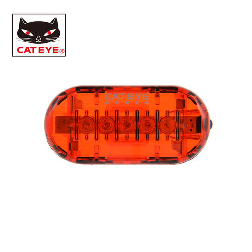 CATEYE猫眼TL-LD155-R自行车尾灯LED警示灯山地单车后灯装备配件