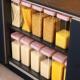 资顺按压式 密封储物罐米面粉储存罐食品级塑料零食五谷杂粮收纳盒
