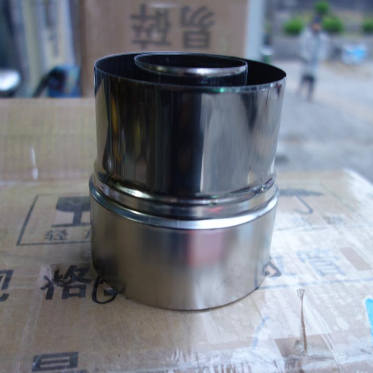 百乐满林内平衡式热水器双层排烟管110*75和12080转10060变径接头