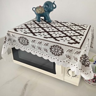 微波炉烤箱打印机小家电防尘罩盖巾挡灰遮丑盖布