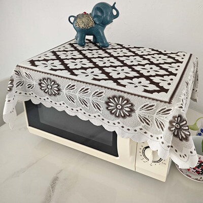 桐趣盖巾防尘布防油挡灰微波炉用